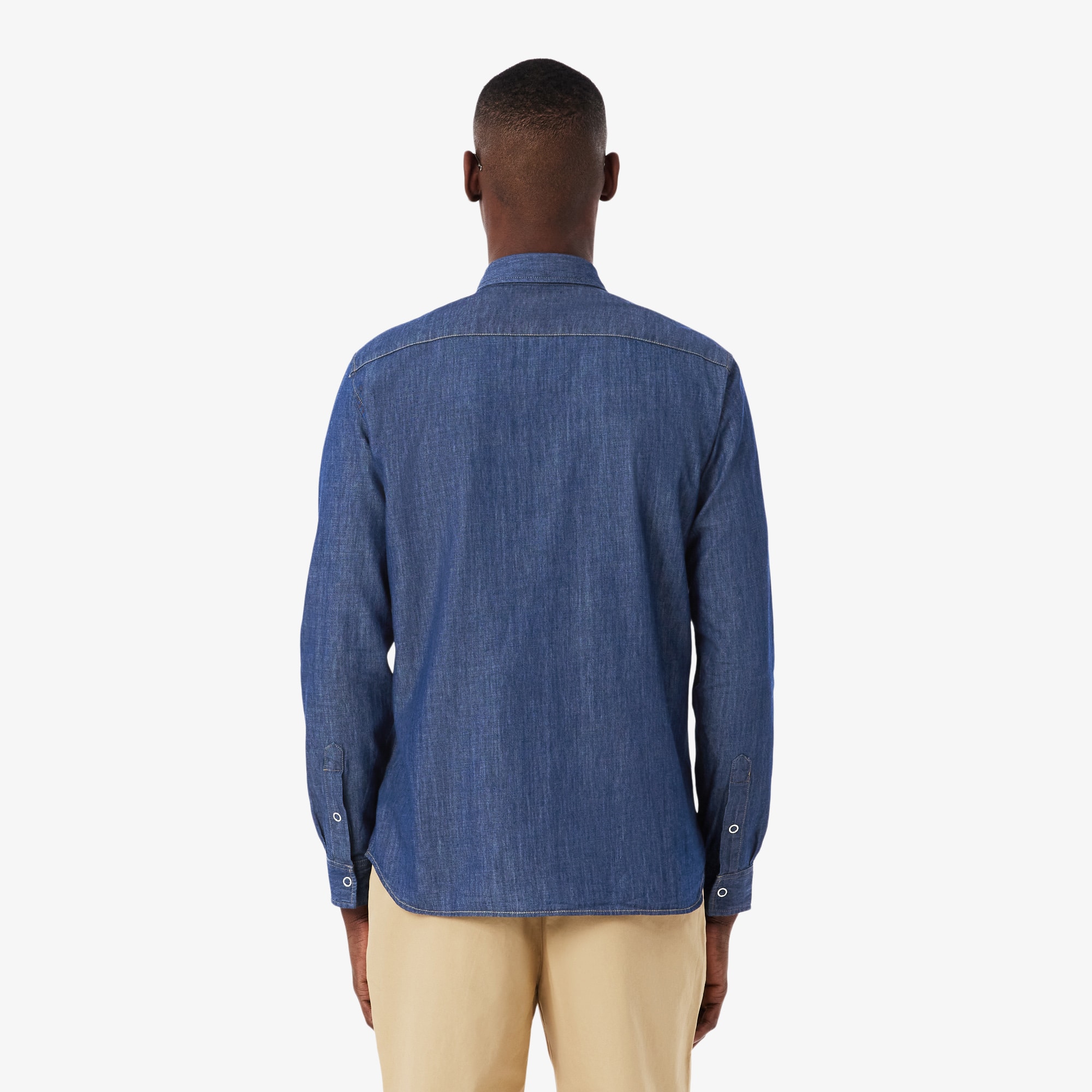 Men's Regular Fit Lightweight Denim Shirt