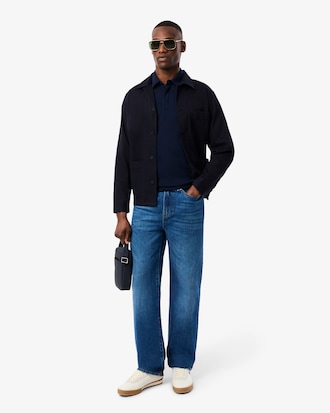 Polo de Piqué Stretch Paris con Corte Regular para Hombre