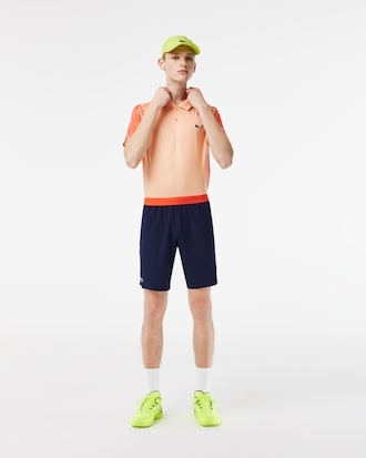 Men’s Lacoste Tennis x Novak Djokovic Multicolor Polo