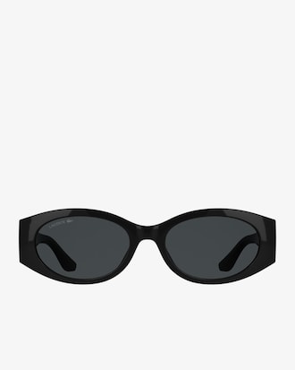 Pliss&eacute; Oval Glasses