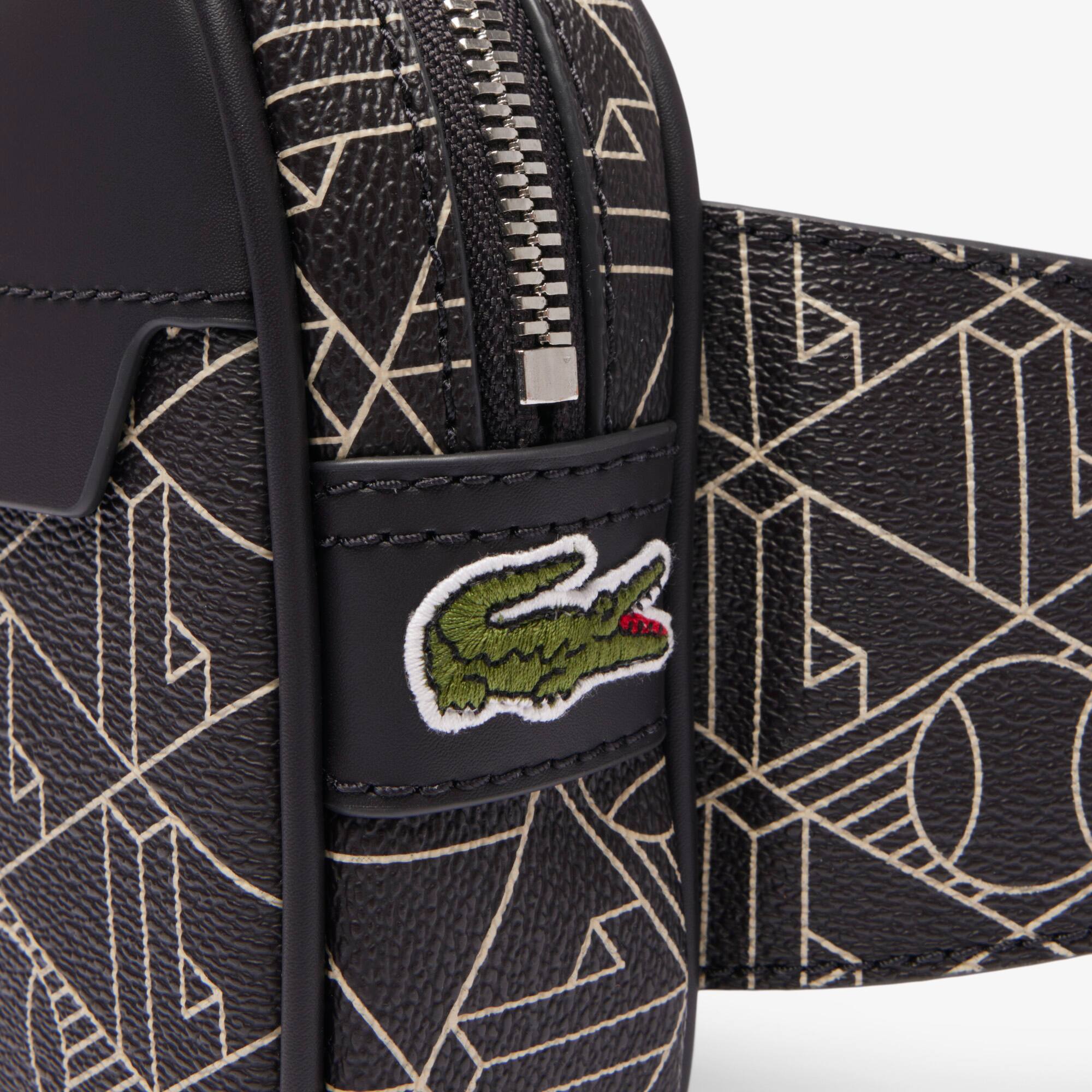 LACOSTE ジオメトリックパターン ボディバッグ ラコステ LACOSTE メンズ バッグ ボディバッグ ザ ブレンド モノグラム
