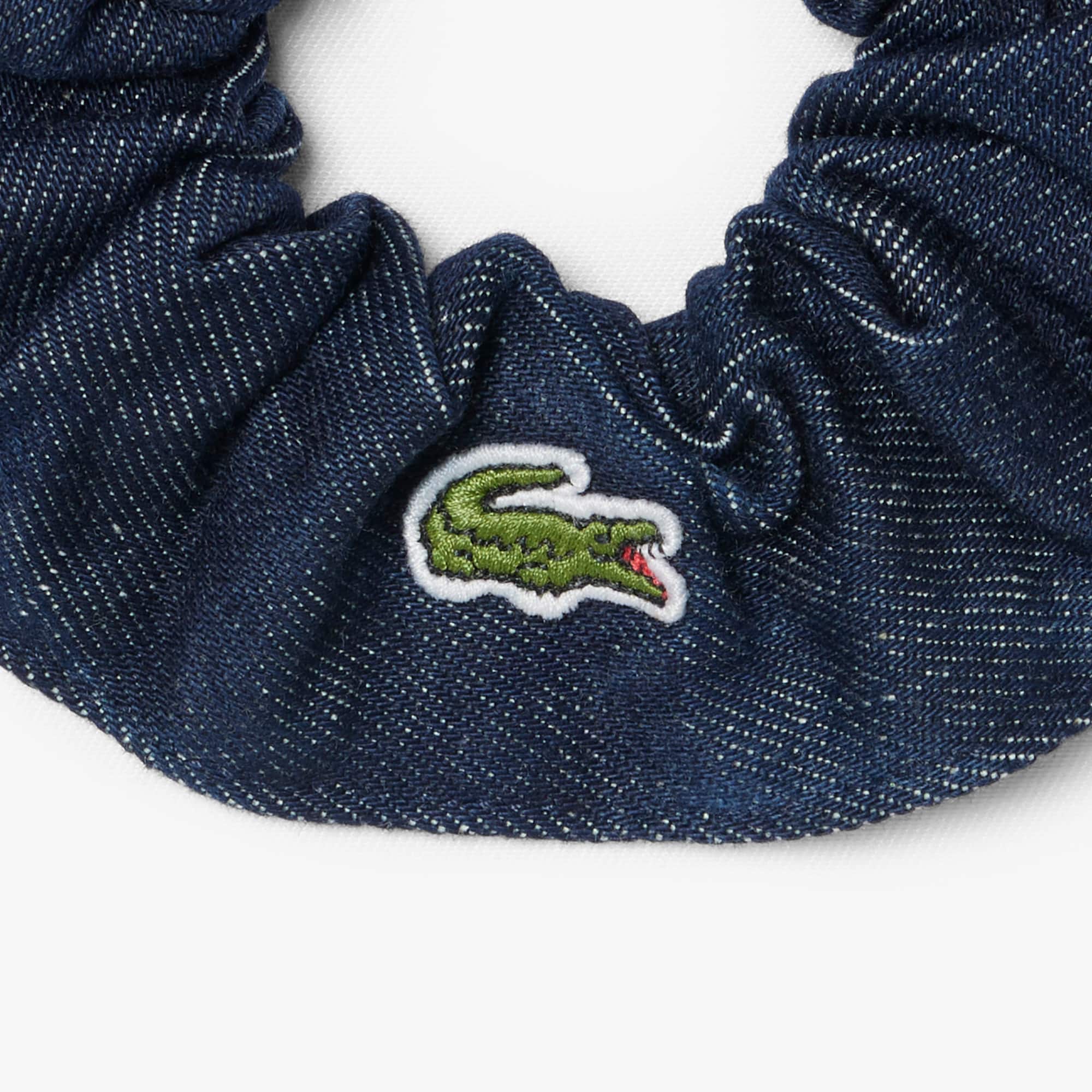 Denim Hair Scrunchie