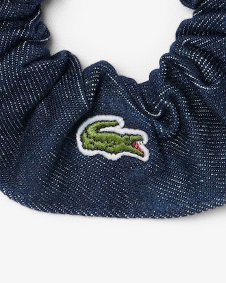 Denim Hair Scrunchie