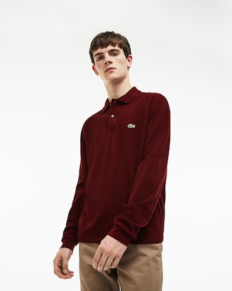 Men's Classic Fit Long Sleeve L.12.12 Polo