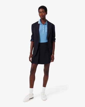 Slim Fit French Made Ribbed Polo