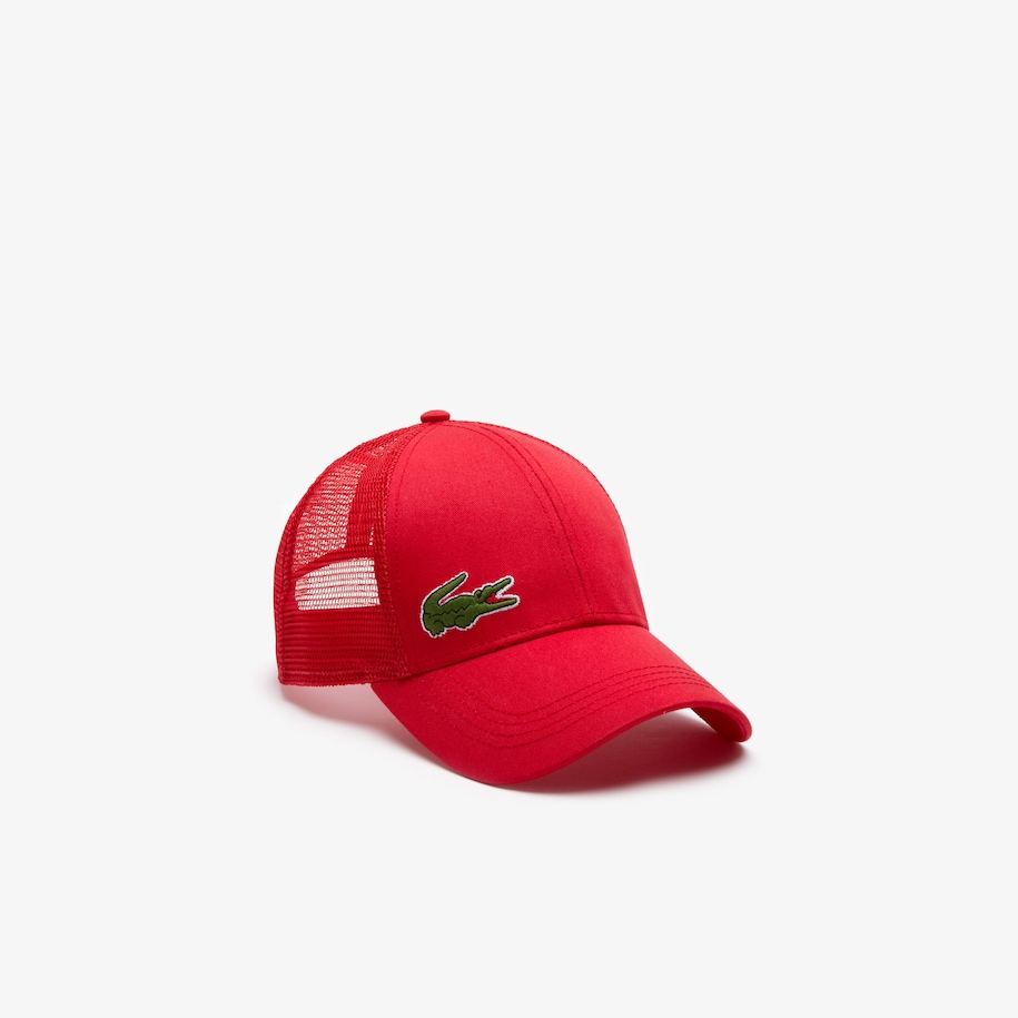 Men S Sport Mesh Panel Cotton Cap Lacoste