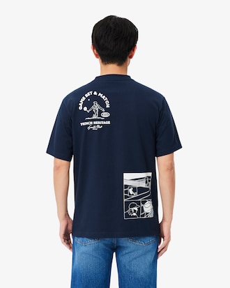 Ultra Dry Tennis Heritage Print T-shirt