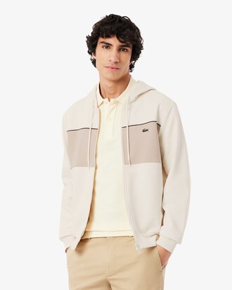 Colorblock Zipped Hoodie