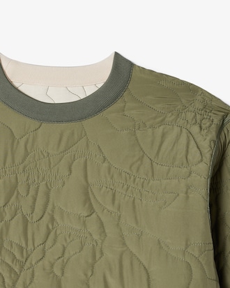 Women's Oversized Reversible Embroidered Sweatshirt