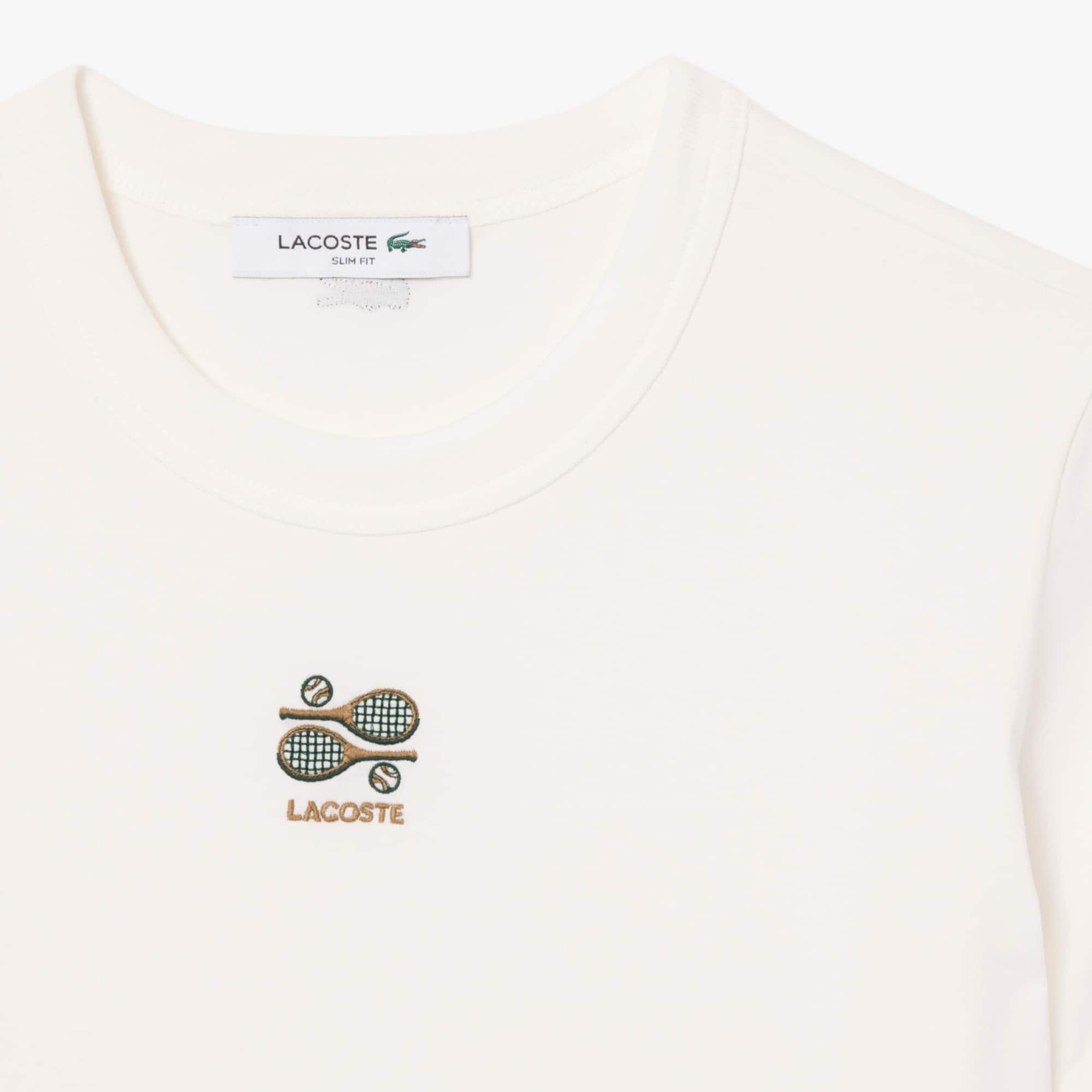 Embroidery Accent Jersey T-shirt