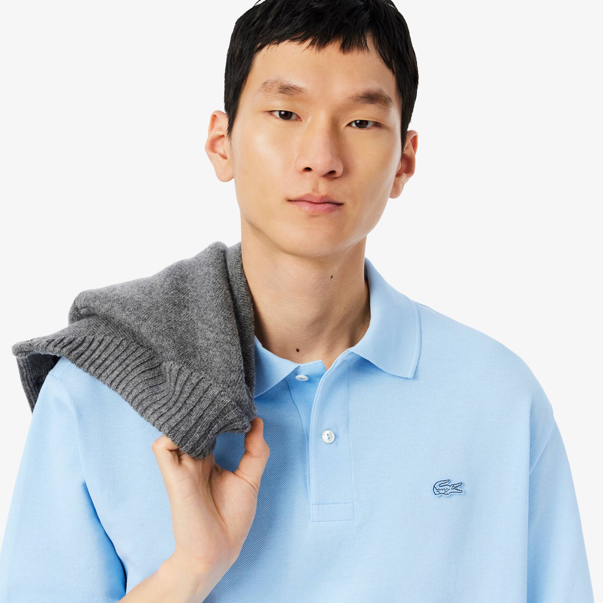 Men's Loose Fit Heavy Piqué Polo - Polo Shirts - New In 2026 | Lacoste
