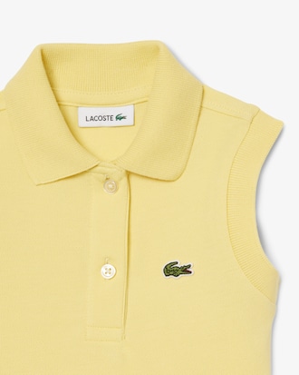 Sleeveless Stretch Piqu&eacute; Dress