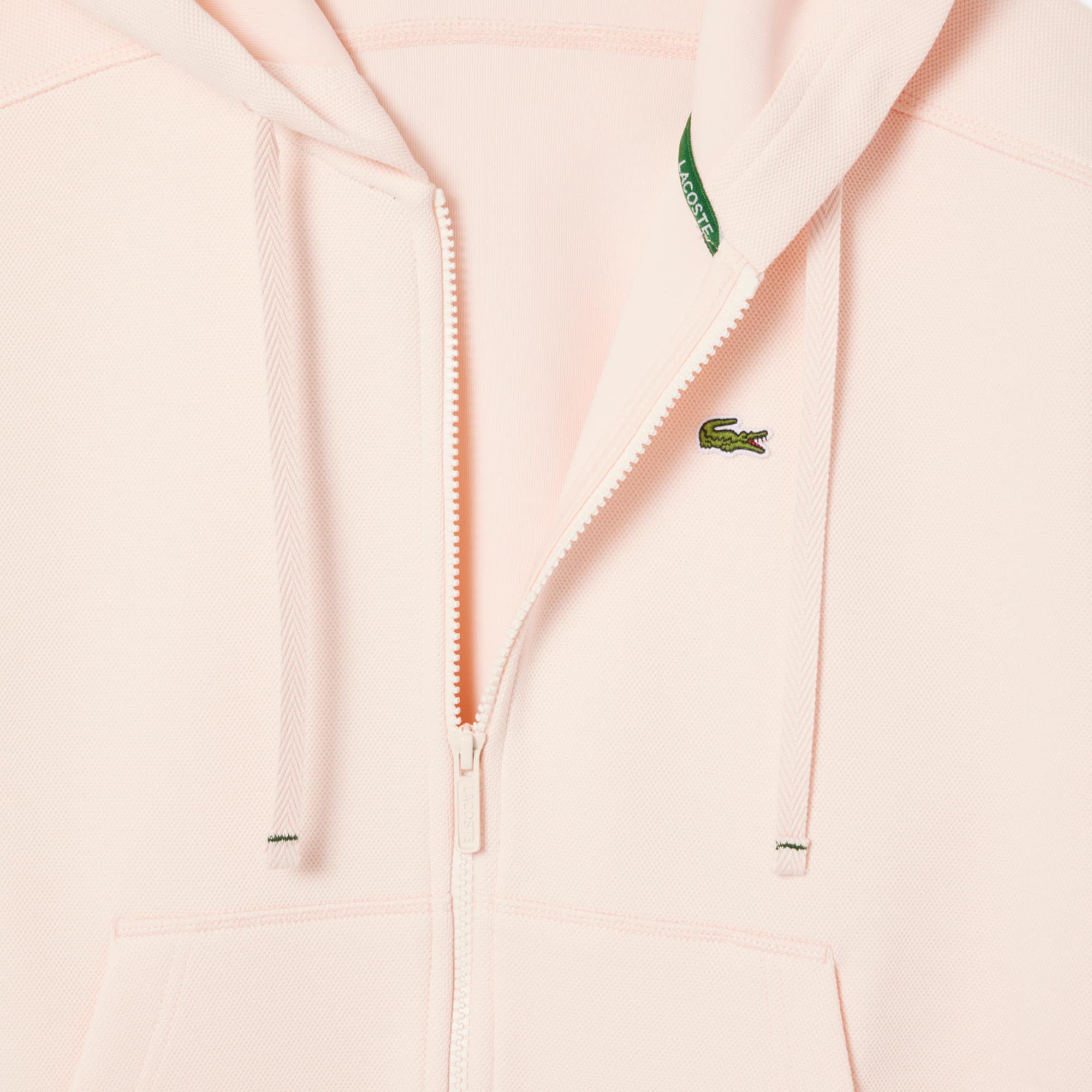 No.223 LACOSTE トラックジャケット☆pink×green☆ Women's Zip-Up Piqué Hoodie - Sweaters & Sweatshirts - New In 2025