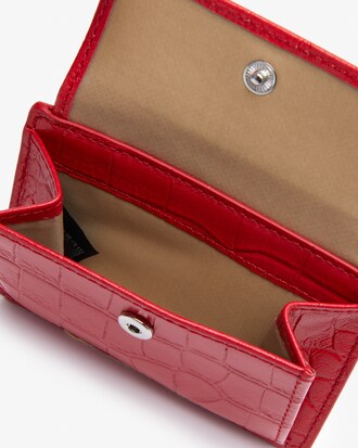 Monedero Amelia de piel texturizado para mujer