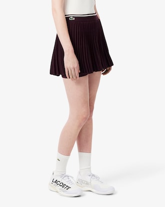 Pleated Interlock Tennis Heritage Skirt