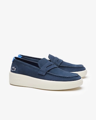 Mocasines Híbridos De Piel Lacoste Para Hombre