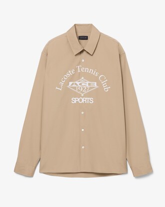 Runway Relaxed Fit Printed Poplin Shirt