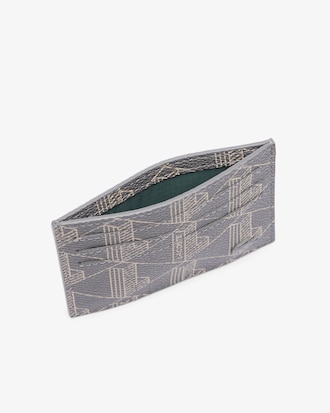 Men's The Blend Monogram Print Canvas Card Holder
