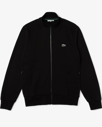 Men's Zip-Up High-Neck Fleece Sweatshirt