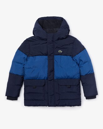 Chamarra acolchonada de dos tonos para ni&ntilde;o