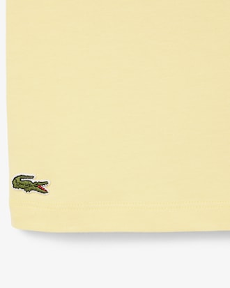 Textured Lacoste Cotton T-Shirt