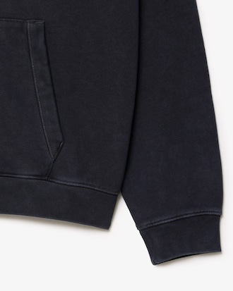 Unisex Loose Fit Washed Effect Hoodie