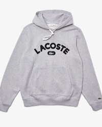 Men&rsquo;s Hooded Print Logo Fleece Sweatshirt