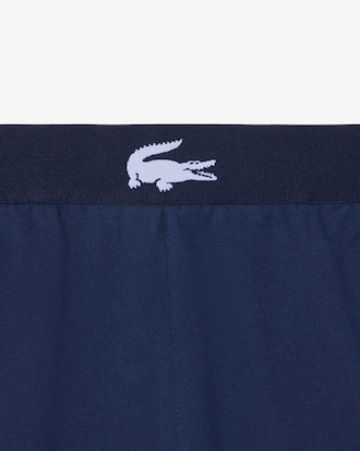 Men's Straight Fit Fleece Loungewear Shorts