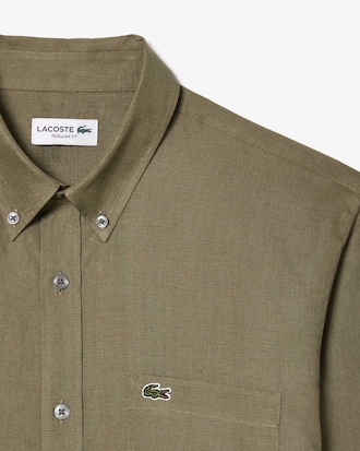 Men's Regular Fit Linen Shirt