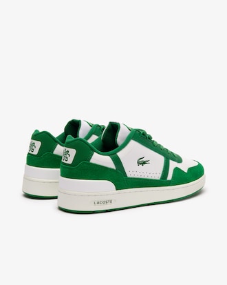 Sneakers de deporte de Piel con clip en T para hombre