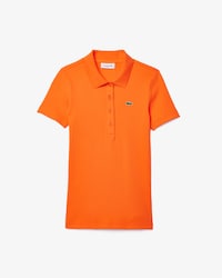 Polo  Slim Fit L.12.D De Algod&oacute;n Acanalado Para Mujer