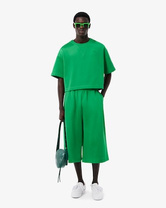 Men's Runway Oversized Satin Shorts