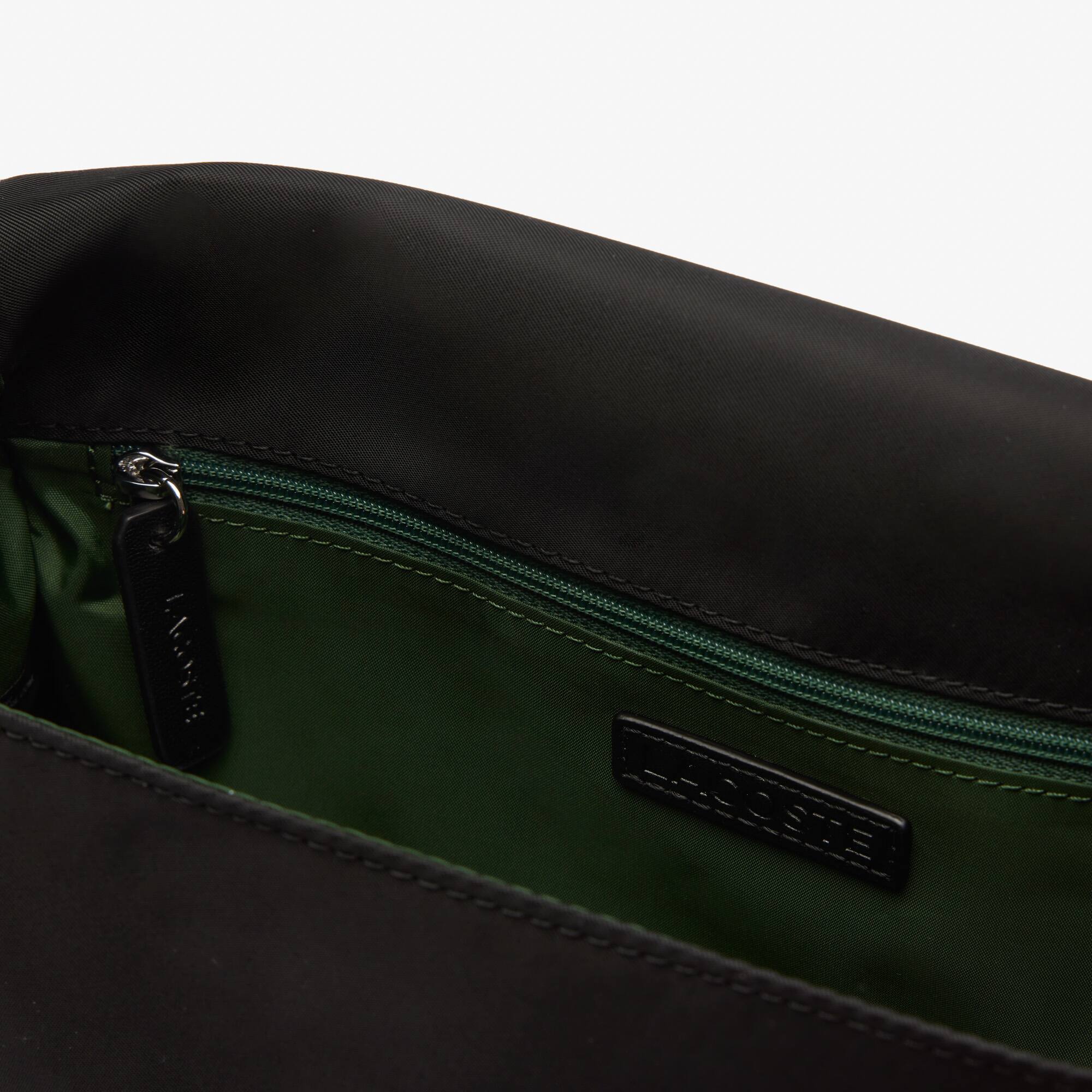 Active Nylon Zip-Up Pocket Shoulder Bag - Bags - New In 2025 | Lacoste