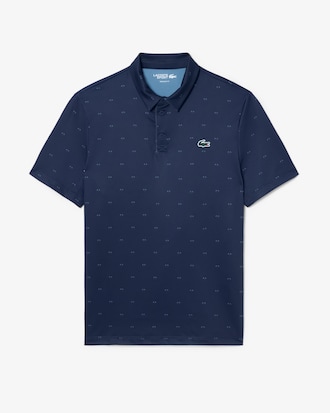 Regular Fit Printed Golf Polo