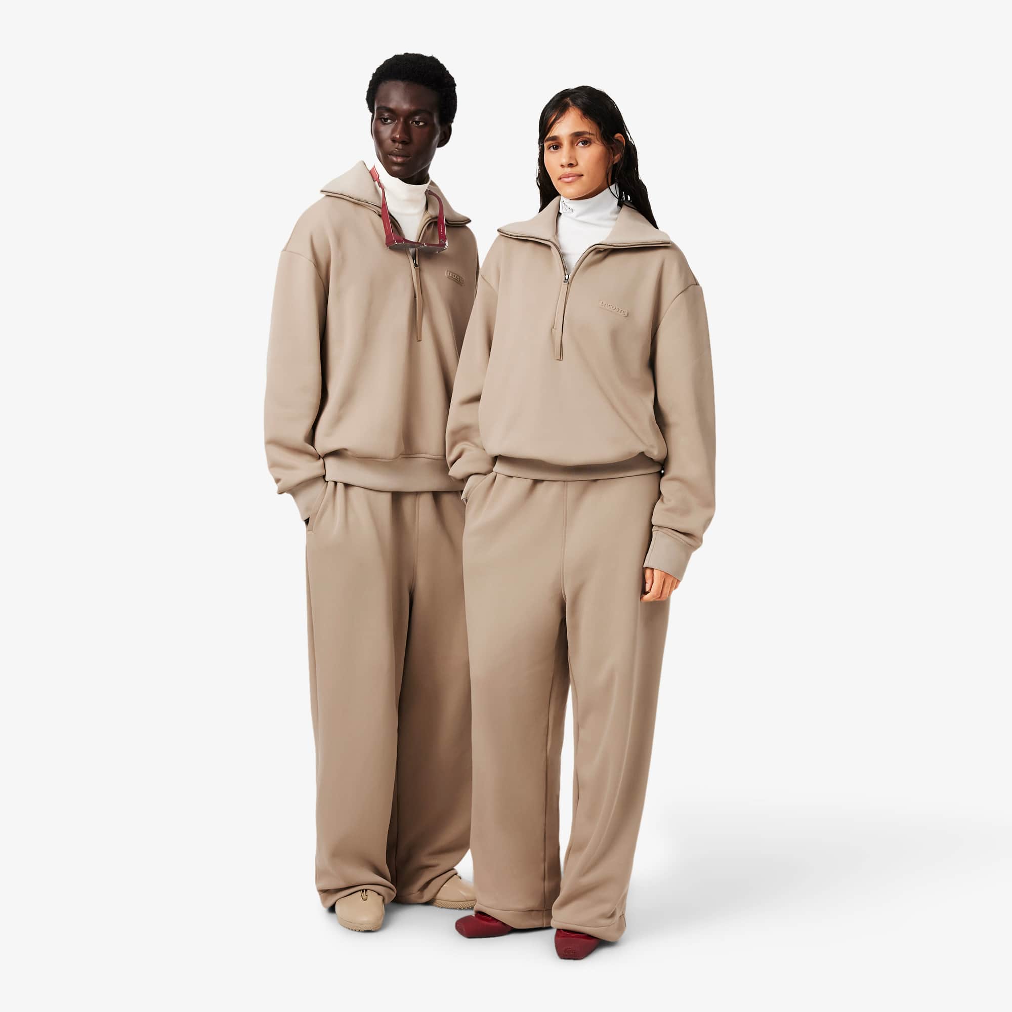 Runway Loose Fit Satin Joggers - Pants & Sweatpants - New In 2026