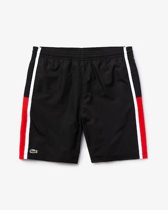Men's Lightweight Colorblock Stripe Tennis Shorts