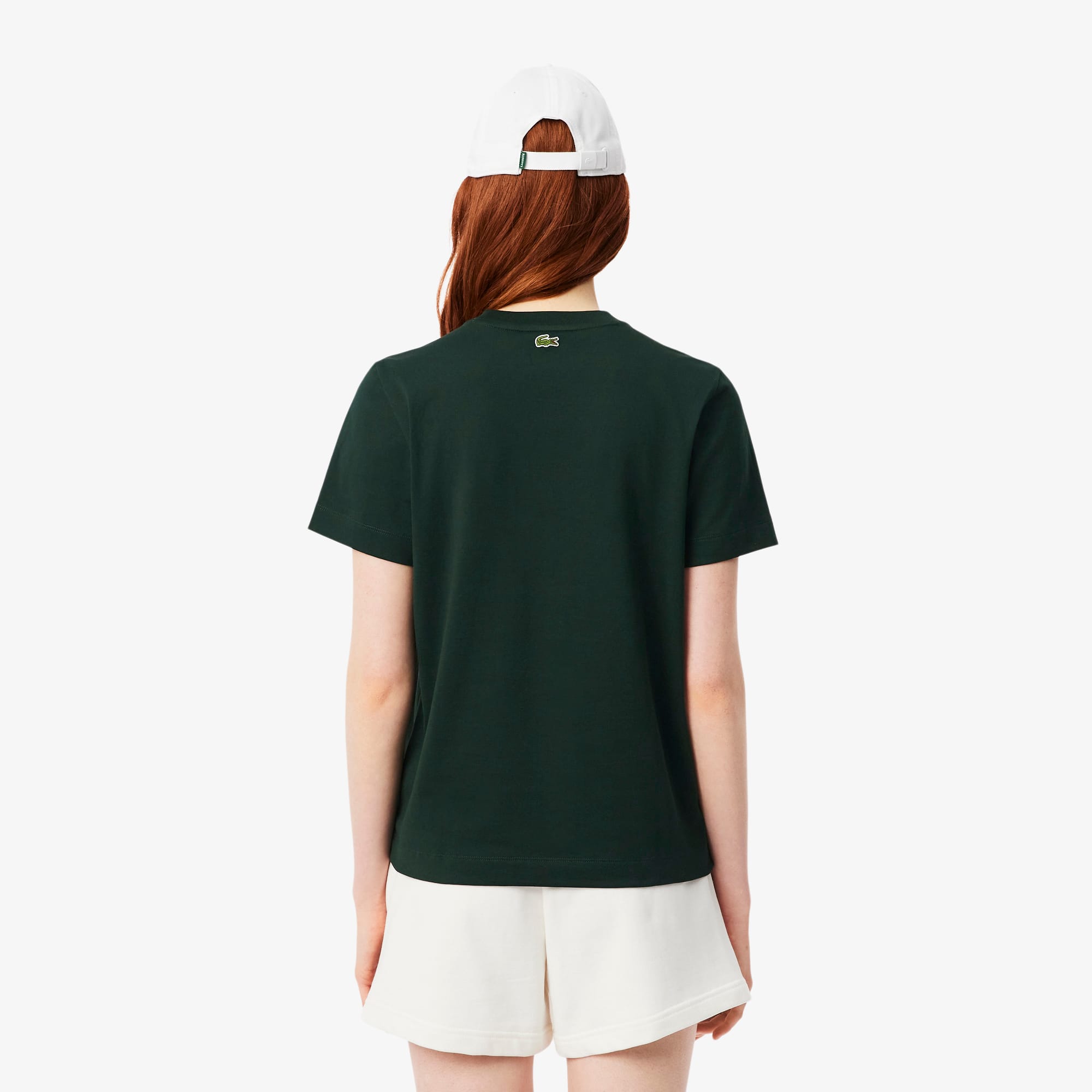 Regular Fit Badge Accent Cotton T-shirt