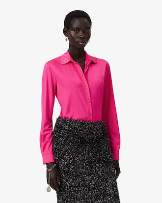 Runway Satin Slim Fit Shirt