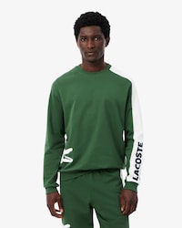Men's Printed Fleece Lounge Sweatshirt