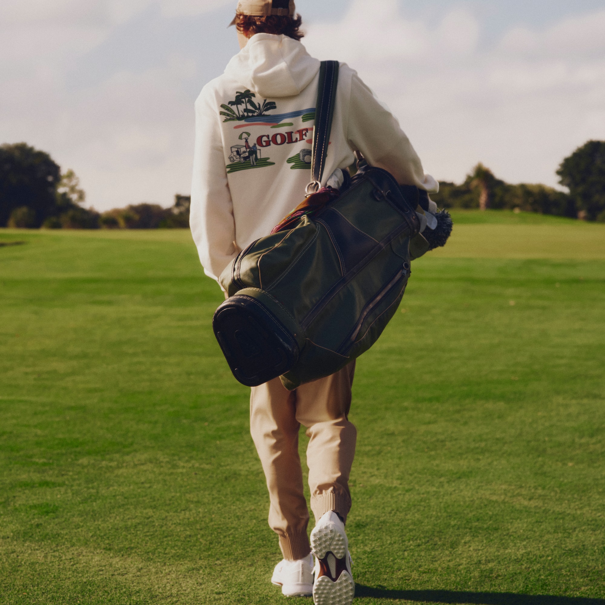 Golf Print Hoodie