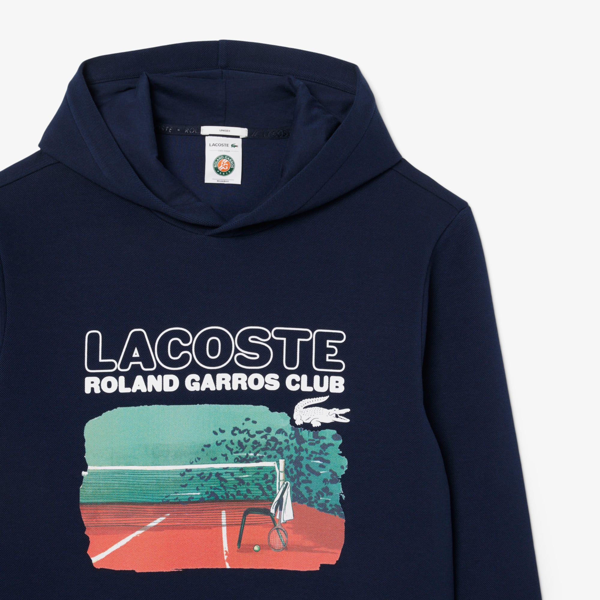 Lacoste Roland Garros ワンピース Men's Roland-Garros Edition Hoodie - Sweaters & Sweatshirts