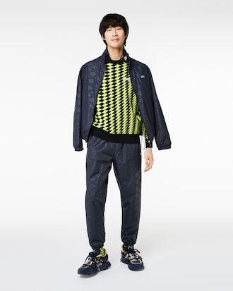 Men’s Relaxed Fit Jacquard Sweater