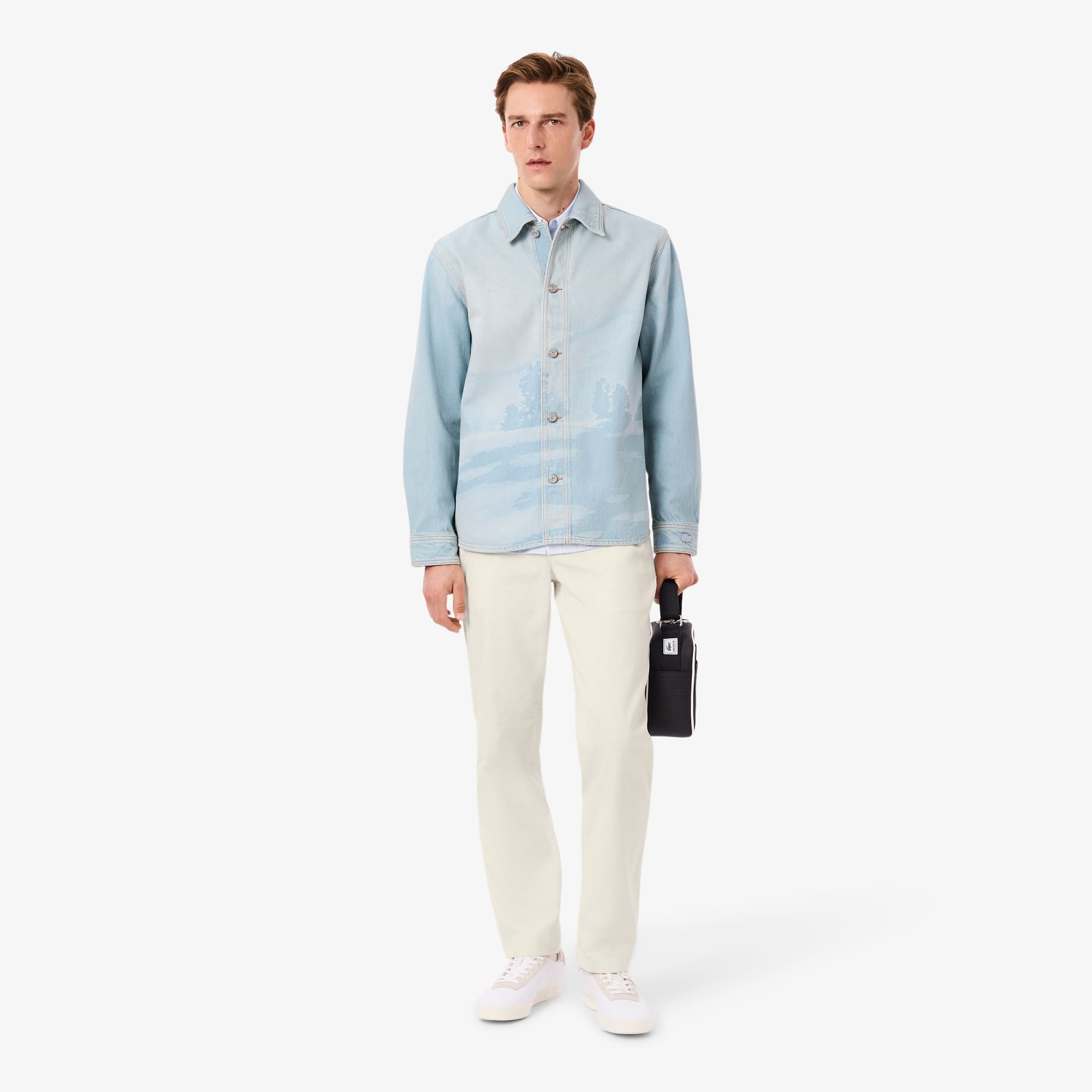 Lacoste Men's Regular Fit Corduroy Chino Pants