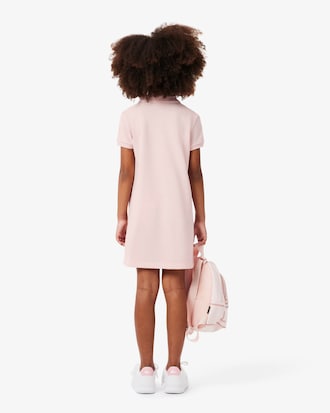 Girls' Piqué Polo Dress