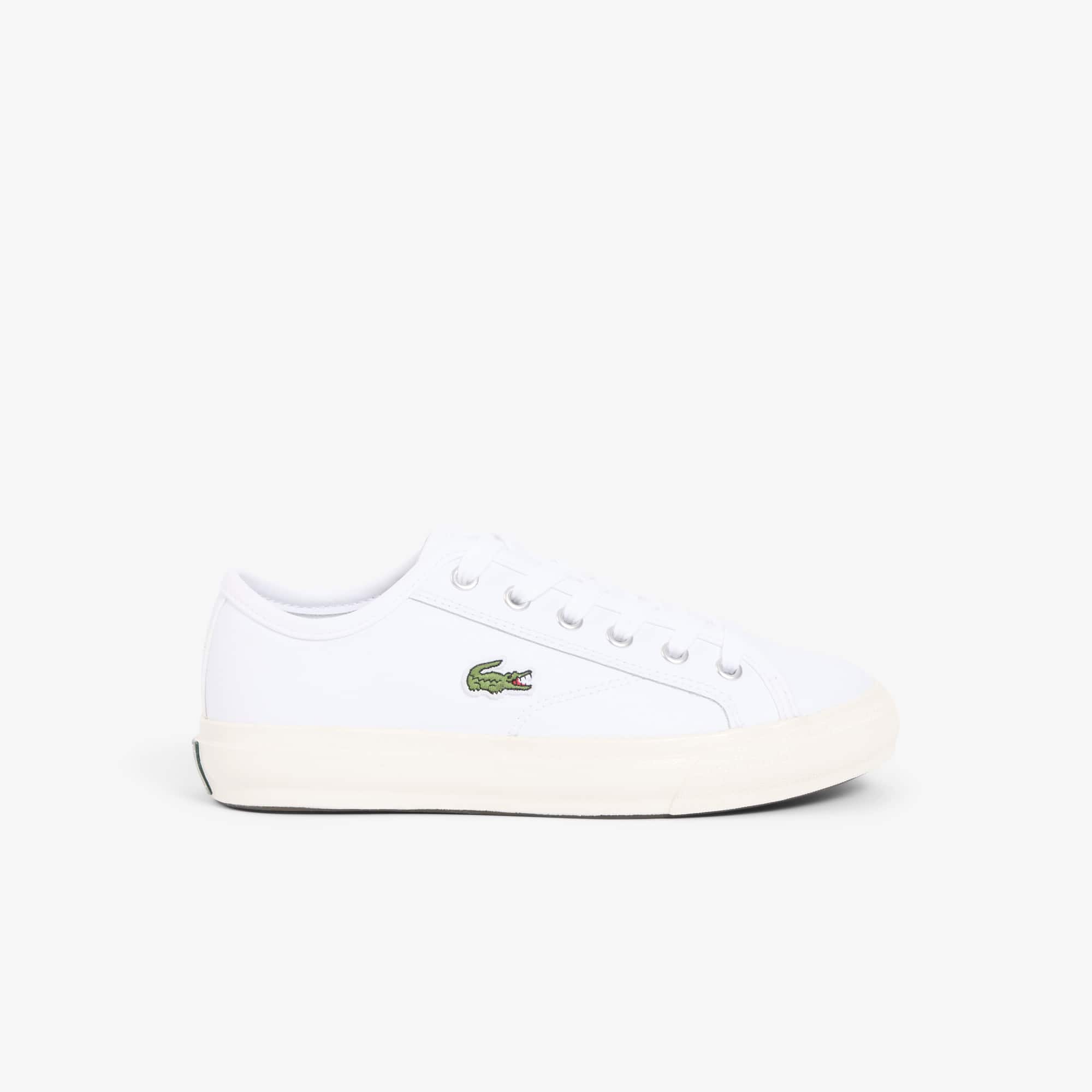 Lacoste Women's Backcourt Leather Sneakers - 7.5 In White
