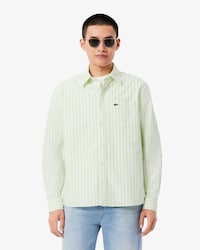 Men's Regular Fit Striped Oxford Shirt