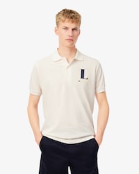 Classic Fit Printed Petit Piqu&eacute; Polo Shirt