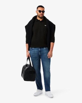 Men's Slim Fit L.12.12 Long Sleeve Polo