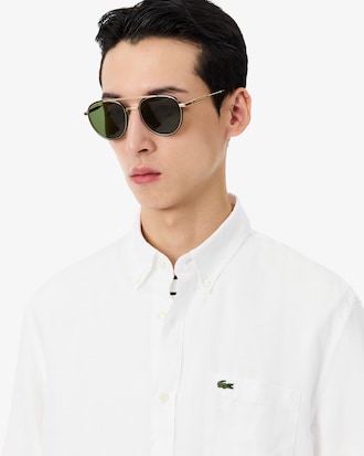 Men's Regular Fit Linen Shirt