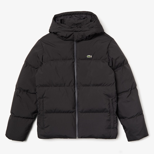 Doudoune lacoste femme noir clearance